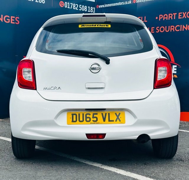 Nissan Micra Acenta Hatchback White #6