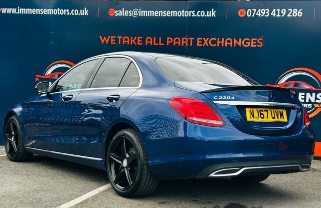 Mercedes-Benz C Class C220d Sport Saloon Blue #4