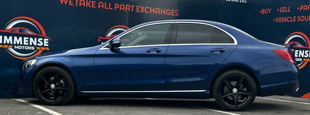 Mercedes-Benz C Class C220d Sport Saloon Blue #3