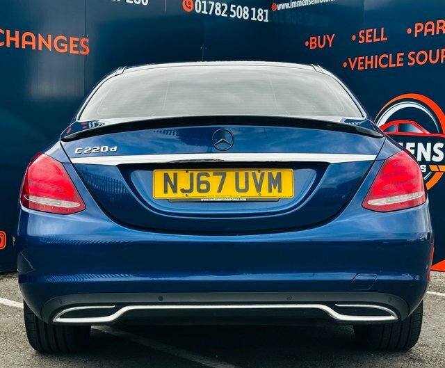 Mercedes-Benz C Class C220d Sport Saloon Blue #5