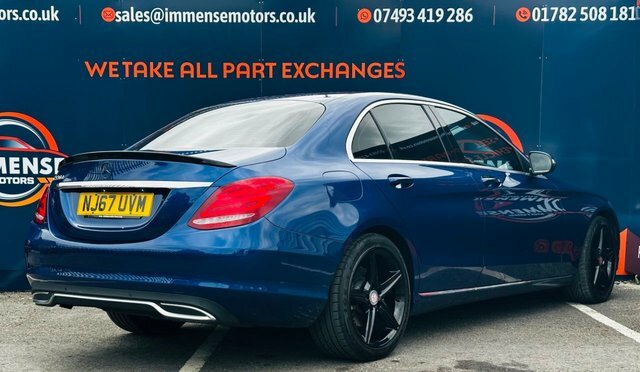 Mercedes-Benz C Class C220d Sport Saloon Blue #6