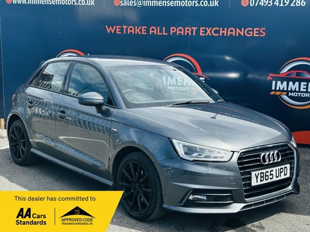 Audi A1 Tdi S Line Sportback Grey