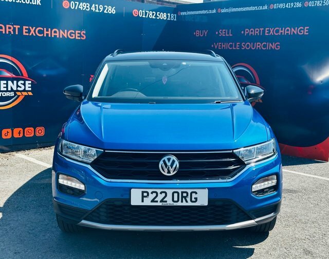 Volkswagen T-Roc Tsi Gpf Design Suv Blue