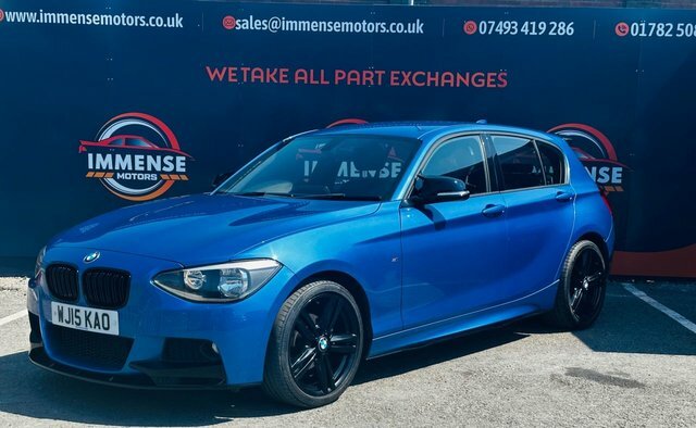 BMW 1 Series 116D M Sport Hatchback Blue #2