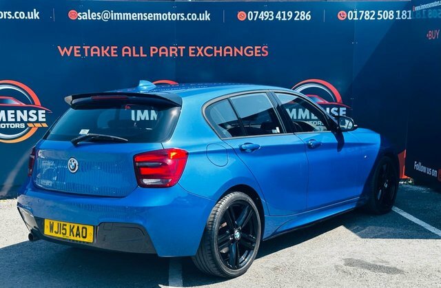 BMW 1 Series 116D M Sport Hatchback Blue #6
