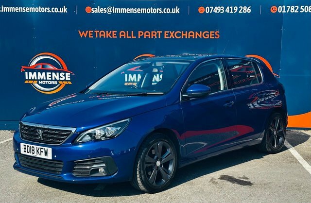 Peugeot 308 Puretech Gpf Allure Hatchback Blue #2