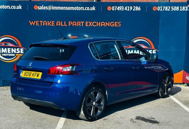 Peugeot 308 Puretech Gpf Allure Hatchback Blue #6