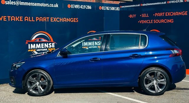 Peugeot 308 Puretech Gpf Allure Hatchback Blue #3