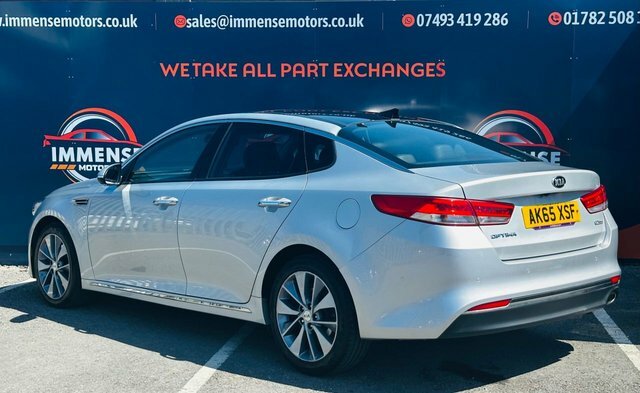 Kia Optima Crdi 4 Saloon Silver #6