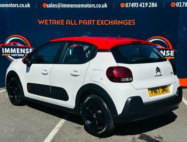 Citroen C3 Puretech Feel Hatchback White #5