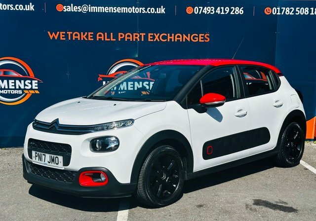 Citroen C3 Puretech Feel Hatchback White #3