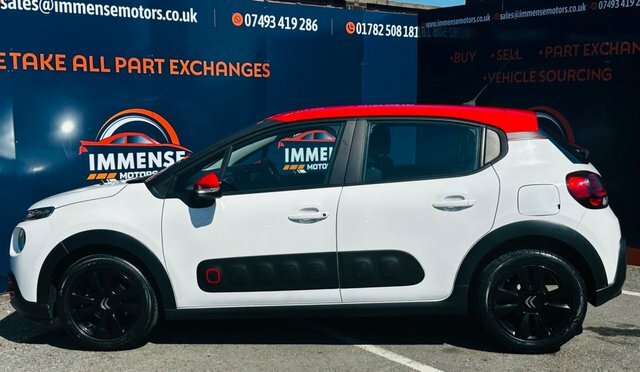 Citroen C3 Puretech Feel Hatchback White #4