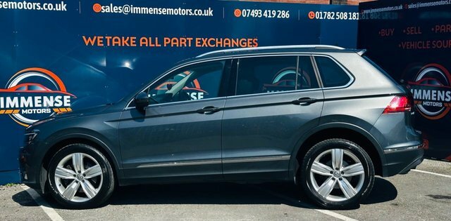 Volkswagen Tiguan Tdi Sel Suv Grey #4