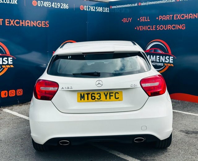 Mercedes-Benz A Class A180 Cdi Sport Hatchback White #6