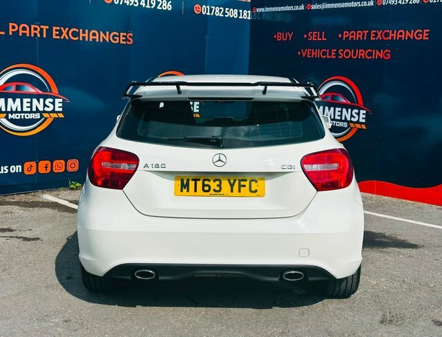 Mercedes-Benz A Class A180 Cdi Sport Hatchback White #3
