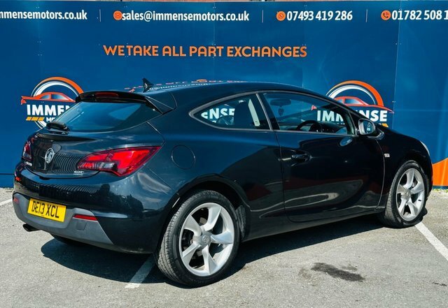 Vauxhall Astra GTC Hatchback Black #7