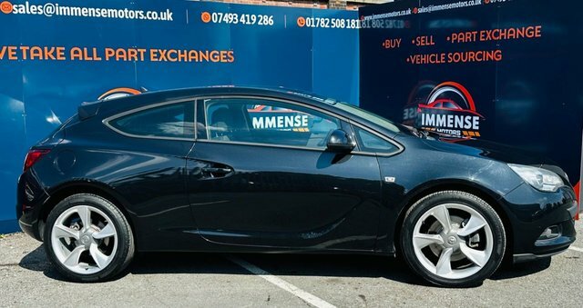 Vauxhall Astra GTC Hatchback Black #8