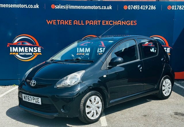 Toyota Aygo Vvt-i Move Hatchback Black #3