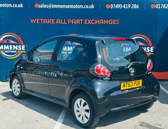 Toyota Aygo Vvt-i Move Hatchback Black #5