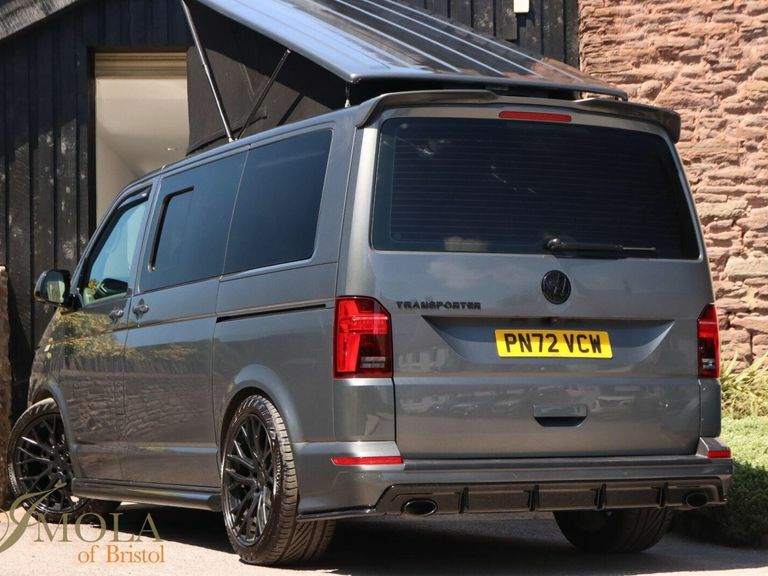 Volkswagen Transporter Transporter 2.0 Tdi T28 Highline Dsg Fwd Swb Euro PN72VCW Grey #2