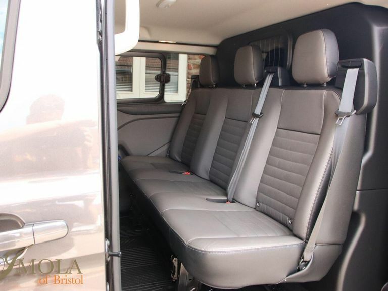 Ford Transit Custom 2.0 320 Ecoblue Limited Crew Van L2 H1 Euro 6 Grey #3