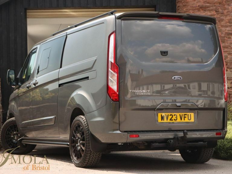 Ford Transit Custom 2.0 320 Ecoblue Limited Crew Van L2 H1 Euro 6 Grey #2