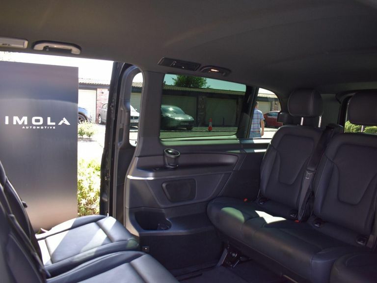 Mercedes-Benz V Class Mpv Black #17
