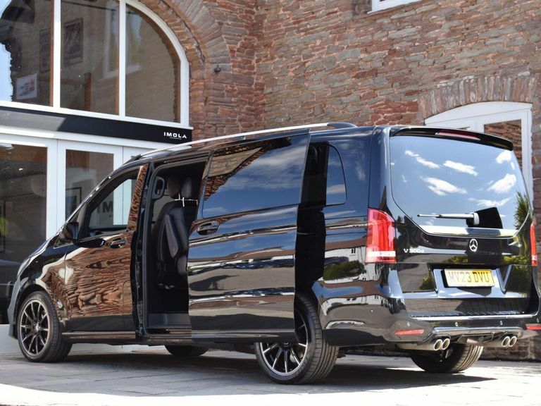 Mercedes-Benz V Class Mpv Black #22