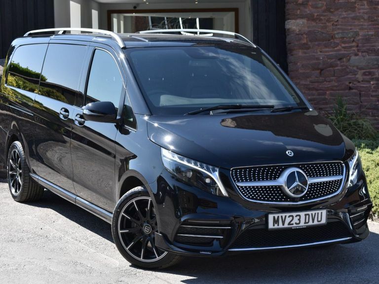 Mercedes-Benz V Class Mpv Black #16