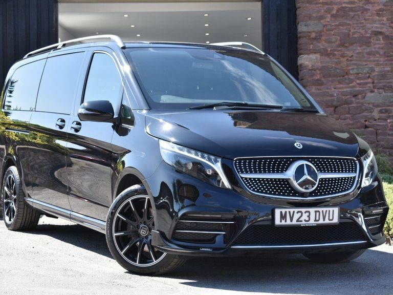 Mercedes-Benz V Class Mpv Black #18