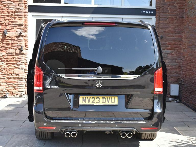 Mercedes-Benz V Class Mpv Black #24