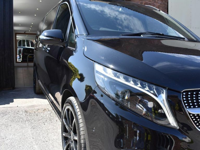 Mercedes-Benz V Class Mpv Black #57