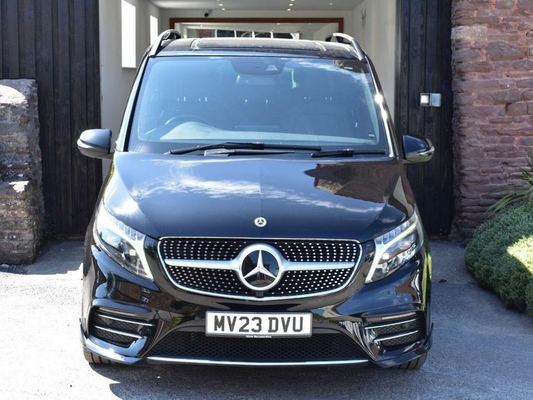 Mercedes-Benz V Class 2.0 V300d Amg Line G-tronic Euro 6 Ss Xlwb Black #5