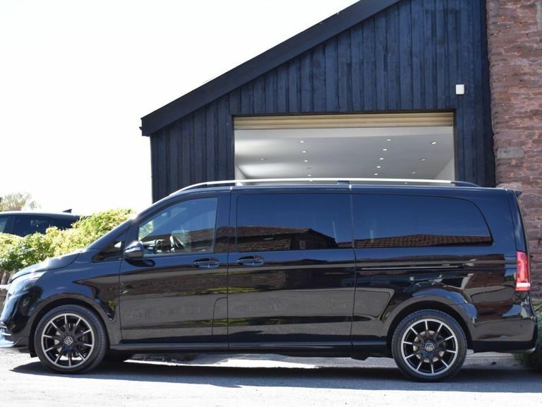 Mercedes-Benz V Class Mpv Black #12