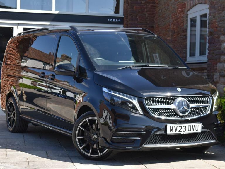 Mercedes-Benz V Class Mpv Black #19