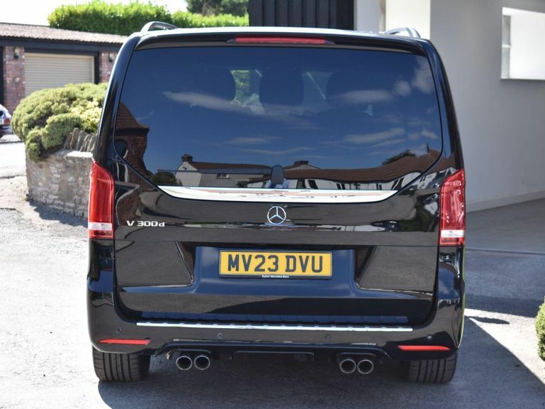 Mercedes-Benz V Class Mpv Black #23