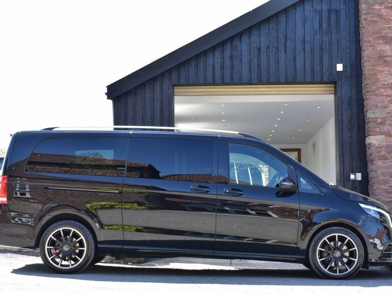 Mercedes-Benz V Class Mpv Black #25