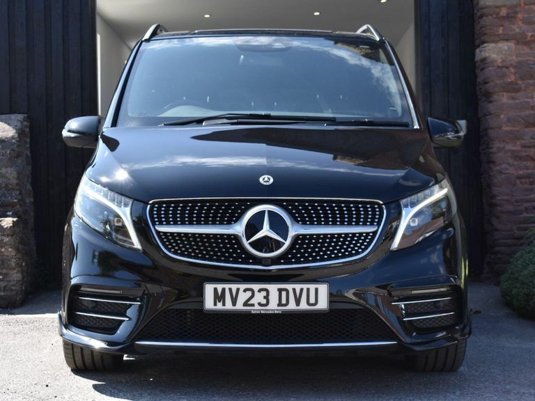 Mercedes-Benz V Class Mpv Black #20