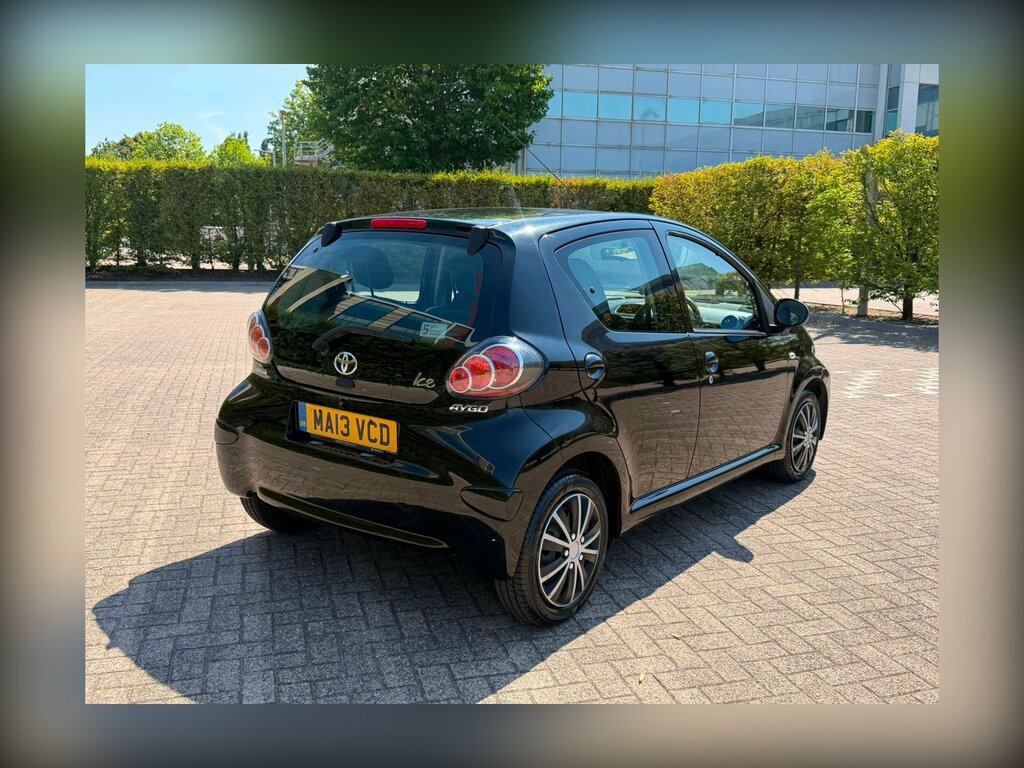 Toyota Aygo 1.0 Vvt-i Ice Hatchback Euro 5 Black #6