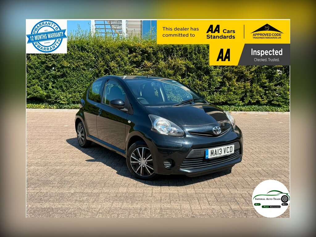 Toyota Aygo 1.0 Vvt-i Ice Hatchback Euro 5 Black