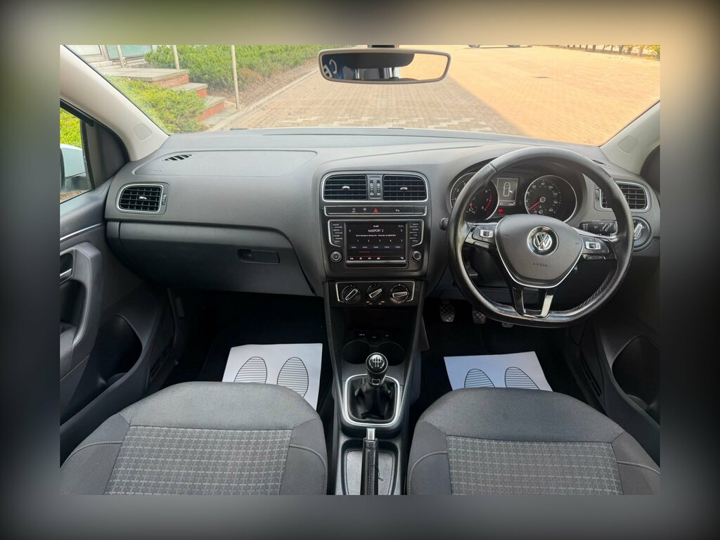 Volkswagen Polo 1.2 Tsi Bluemotion Tech Se Hatchback Ma FY65PPU White #3