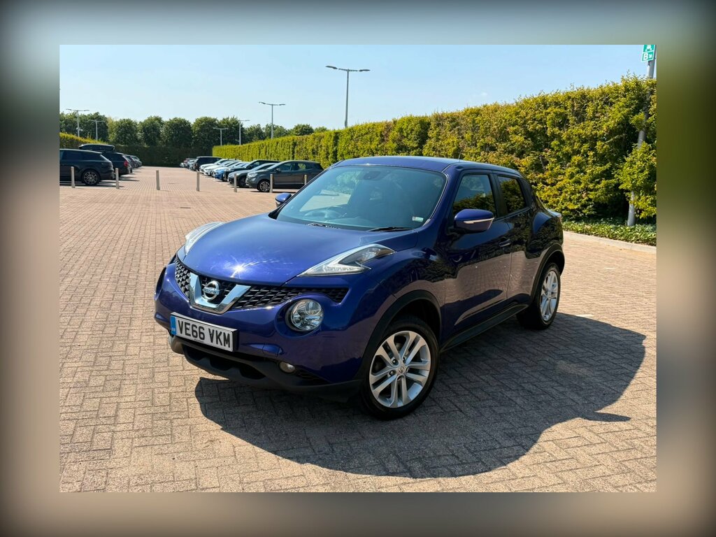 Nissan Juke 1.2 Dig-t N-connecta Suv Euro 6 VE66VKM Blue #2