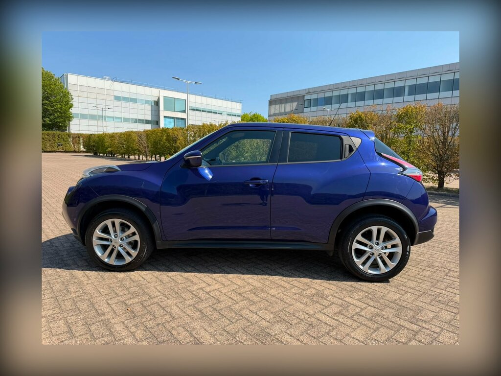 Nissan Juke 1.2 Dig-t N-connecta Suv Euro 6 VE66VKM Blue #5