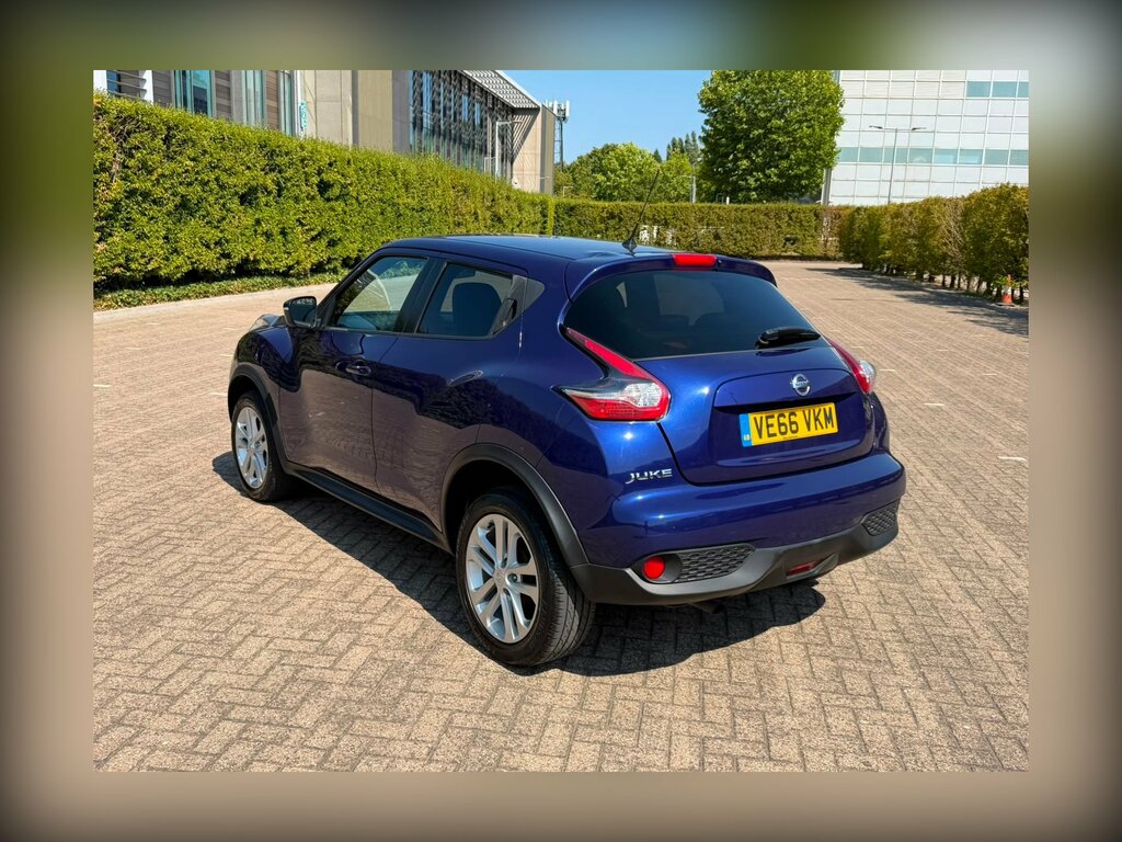 Nissan Juke 1.2 Dig-t N-connecta Suv Euro 6 VE66VKM Blue #6