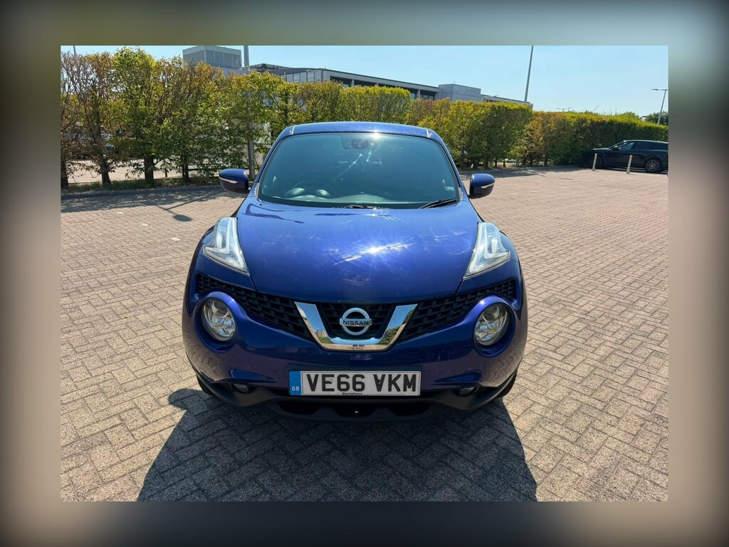 Nissan Juke 1.2 Dig-t N-connecta Suv Euro 6 VE66VKM Blue #4