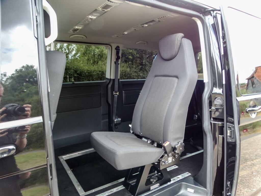 Volkswagen Transporter Shuttle Minibus 2.0 Tdi Bluemotion Tech Se Dsg Fwd Lwb Eur Black #12