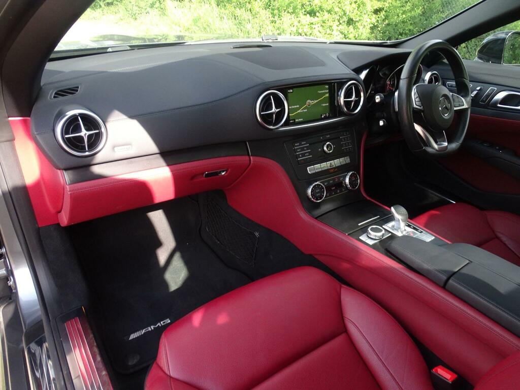 Mercedes-Benz SL Class Convertible 3.0 Sl400 V6 Amg Line Roadster G-troni Blue #11