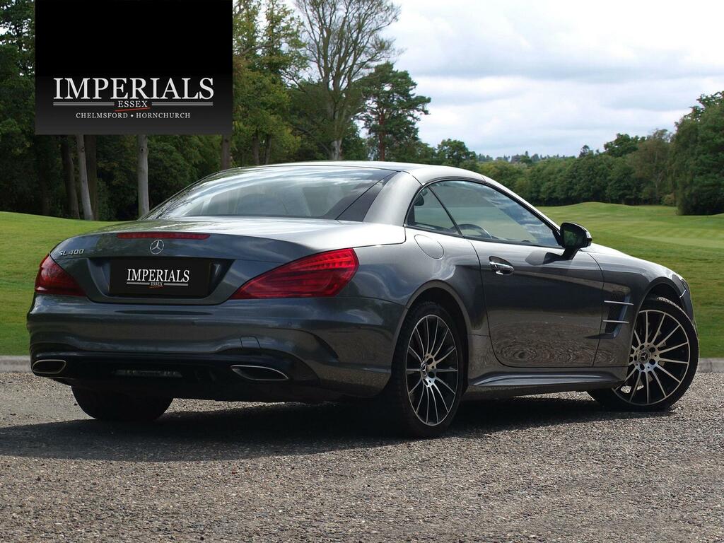 Mercedes-Benz SL Class Convertible 3.0 Sl400 V6 Amg Line Roadster G-troni Blue #20