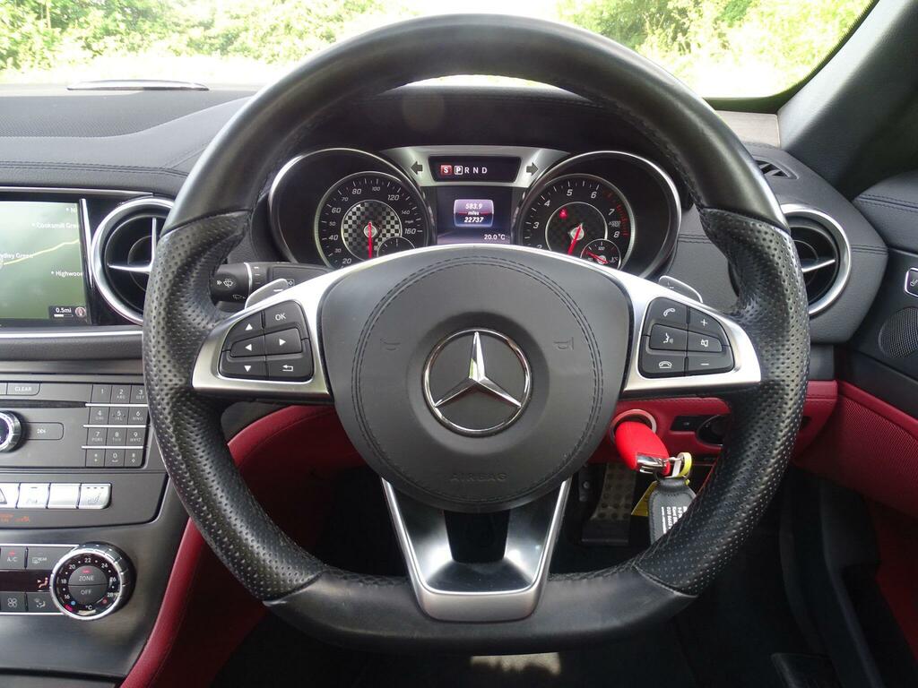 Mercedes-Benz SL Class Convertible 3.0 Sl400 V6 Amg Line Roadster G-troni Blue #7