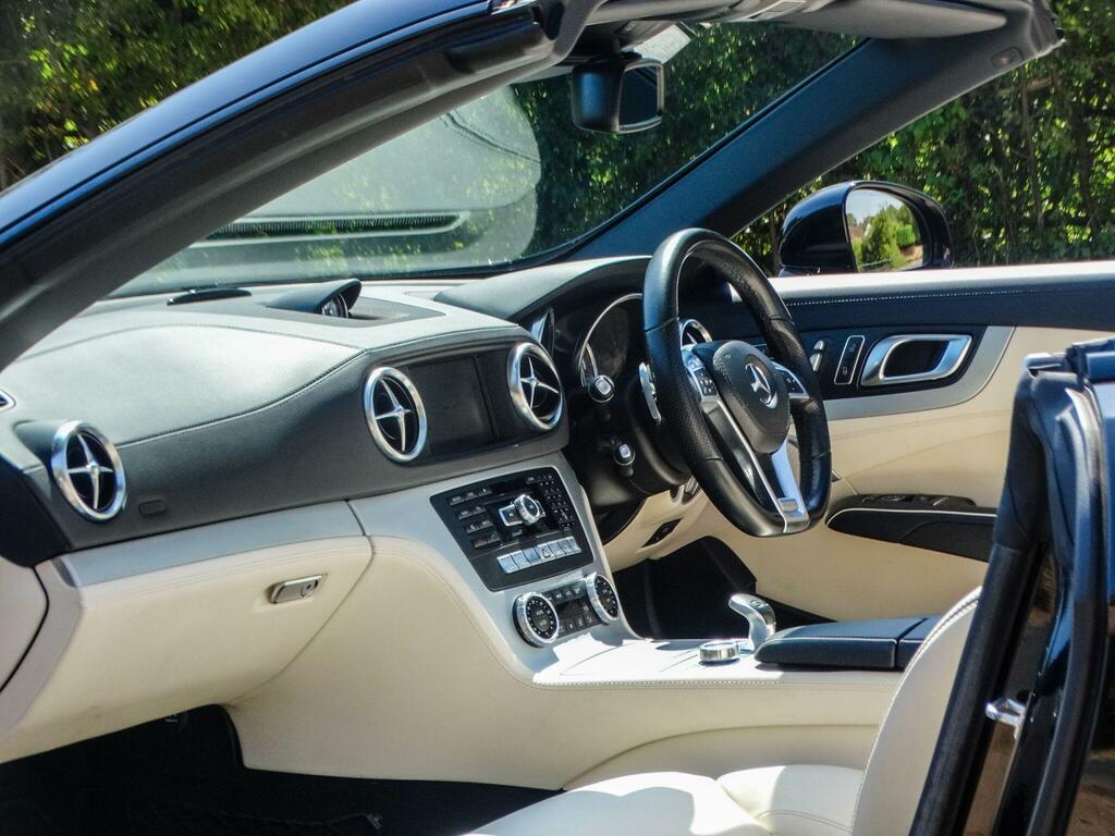 Mercedes-Benz SL Class Convertible White #13